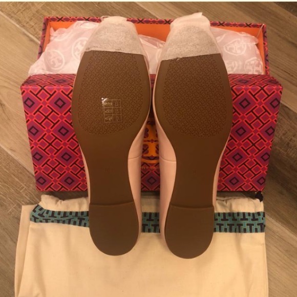 🎉HOST PICK🎉 Tory Burch Pink Benton Flats - Picture 4 of 5